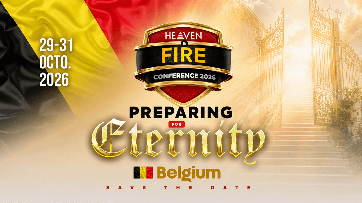 Heaven & Fire Conference 2026 flier
